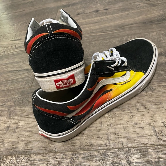Vans Other - Mens flame vans